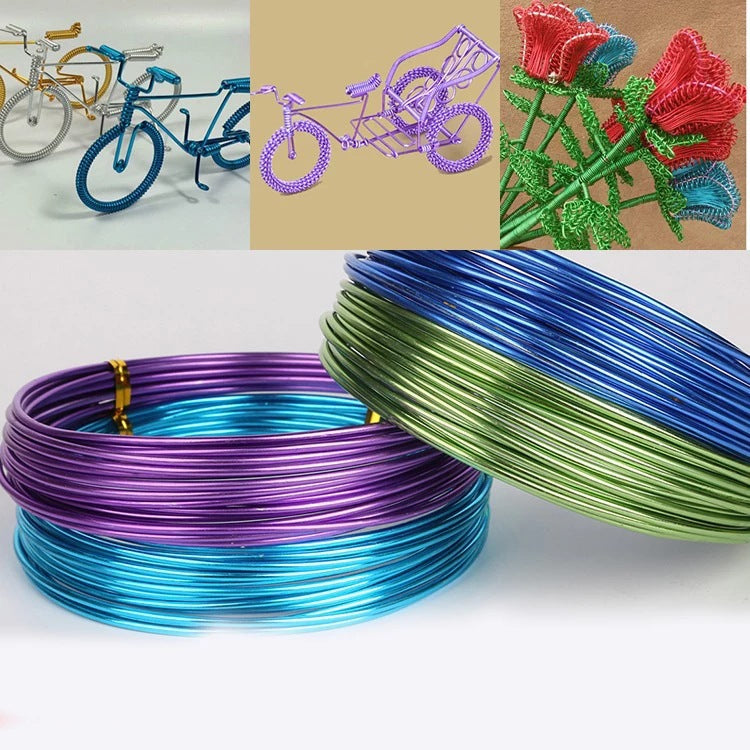 Colorful Aluminum Wire for Crafts & DIY Projects