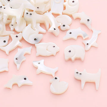 Natural Beads Shells Small Animal Pendant DIY