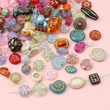 Acrylic Vintage Baroque Mixed Bead Bracelet Making Supplies