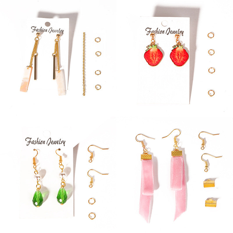 DIY Handmade Earrings and Studs Jewelry Set - 12 Grids