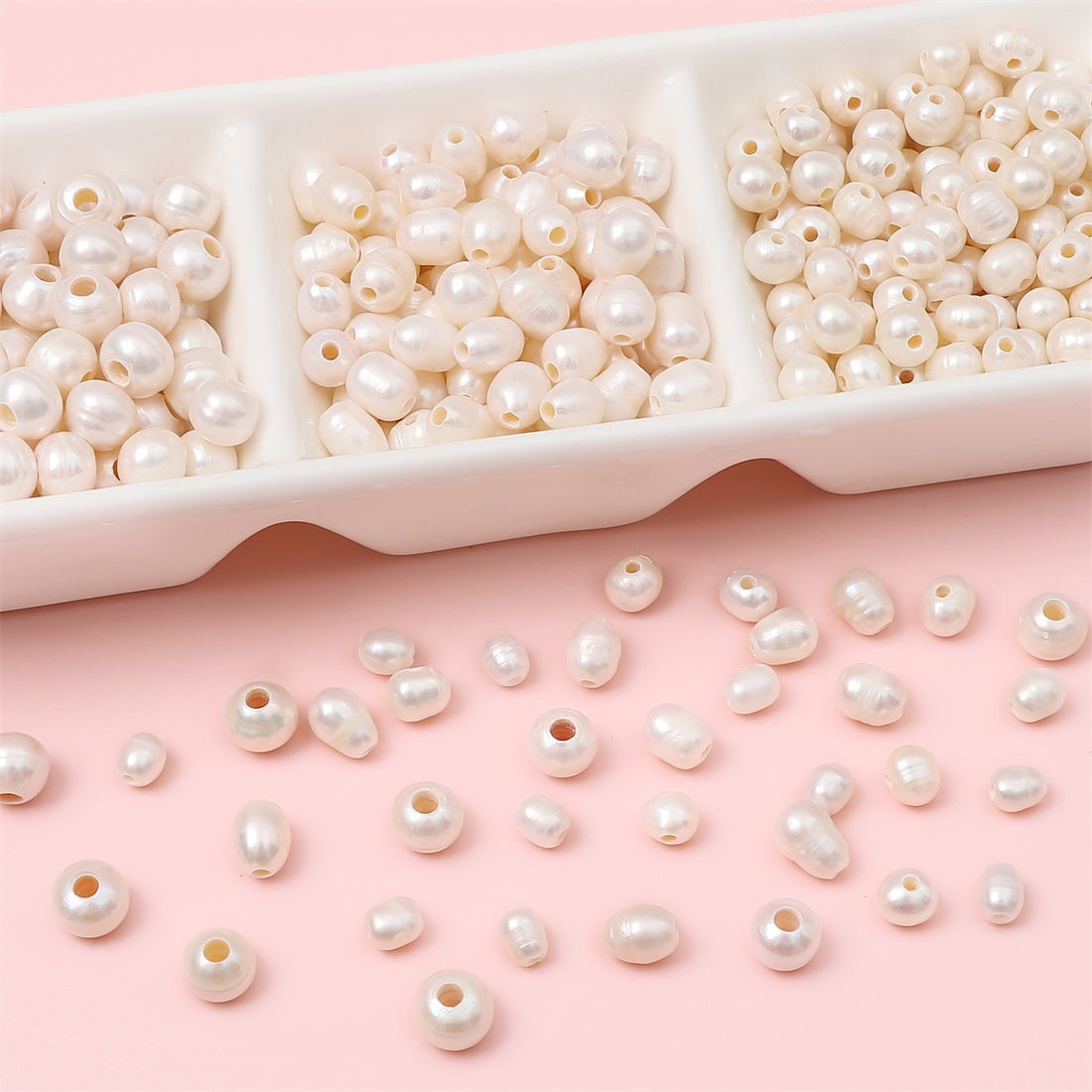 Freshwater Pearl Loose Beads Bracelet Beading Kits