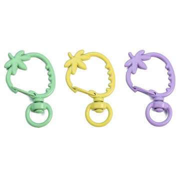 Spray Paint Color Strawberry-Shaped Keychains