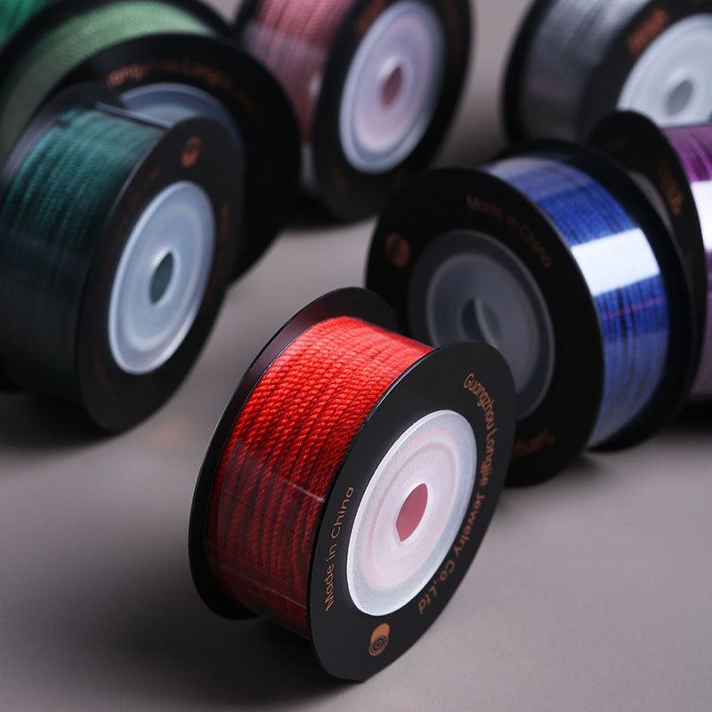 1.2mm Artistic Cotton Mix Cord for Chinese Knot Craft, Bracelet & Ornament Design – Dunhuang Series