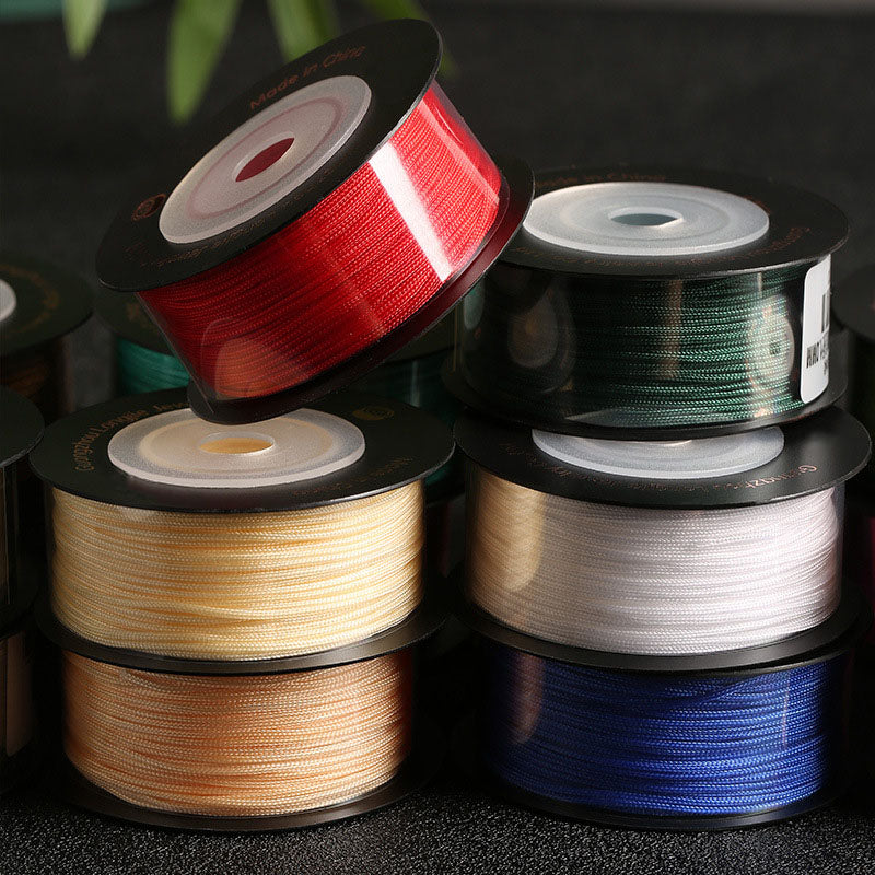 1mm Multi-Purpose Nylon Craft String for Knotting, Beading, Bracelet Weaving & DIY Projects