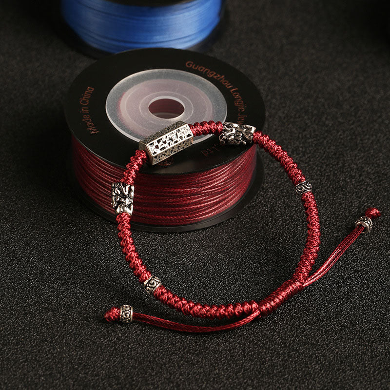 Wholesale 1mm Waxed Korean Cord for Handmade Jewelry, Nylon Knotting Rope for Chinese Style Crafts, Braiding Projects & Fashion Accessories