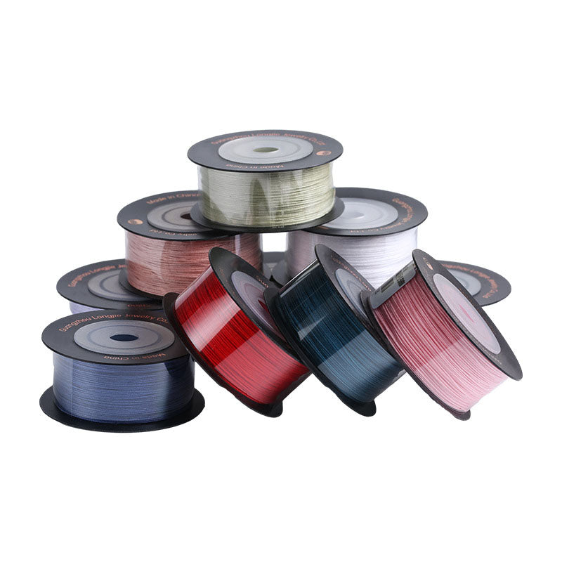 0.5mm Smooth Nylon Craft Thread, 100m Roll for Handmade Jewelry, Knotting, Bracelet Making, Macrame & Decorative DIY Use