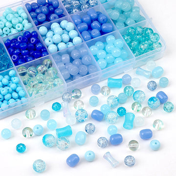 【Blue】Glass beads