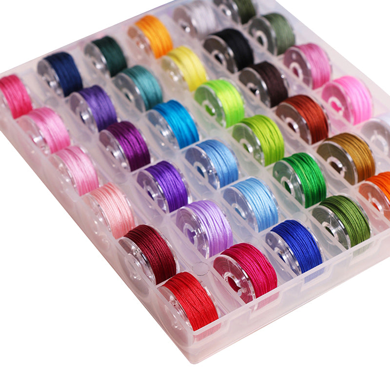 Mini 0.4mm Nylon Cord Handmade Beading Cord 25 Colors/36 Colors - Single Roll 8m