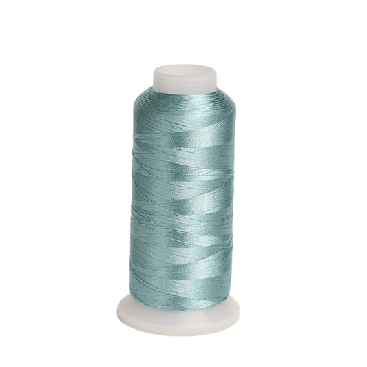 0.2mm Rayon Weaving Thread, Ice Silk Craft Cord for Embroidery, Tassels, Decorative DIY Projects, Assorted Colors