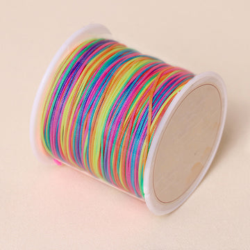 Colorful Jewellery Beaded Wire 0.8mm Nylon Cord