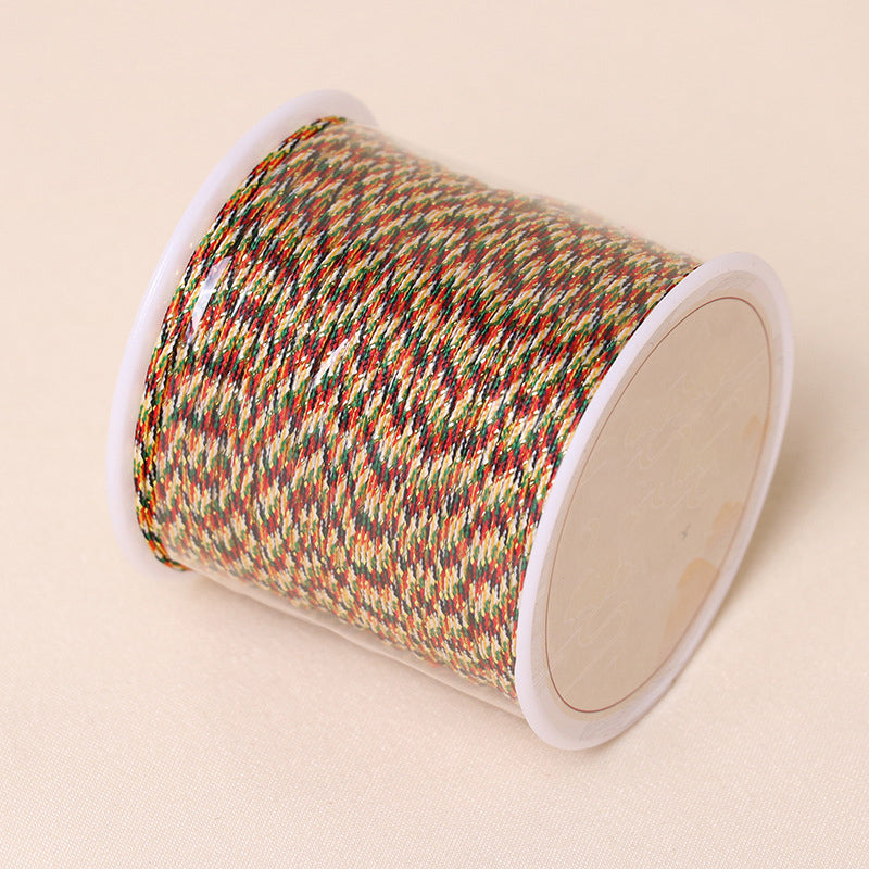 Colorful Jewellery Beaded Wire 0.8mm Nylon Cord
