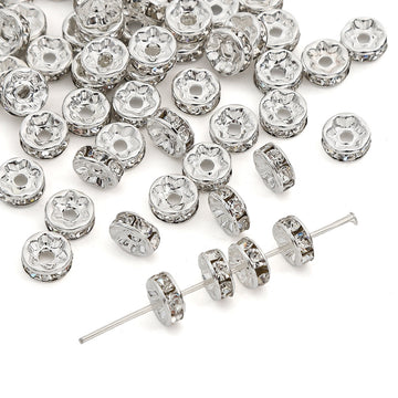 Copper Diamond Spacer Beads Washer Beads Making Kit