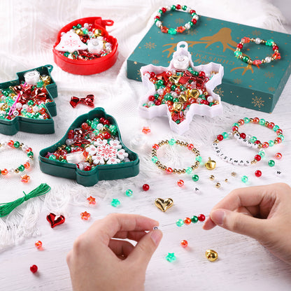 Cartoon Christmas Series Beaded Set DIY Jewelry Accessories