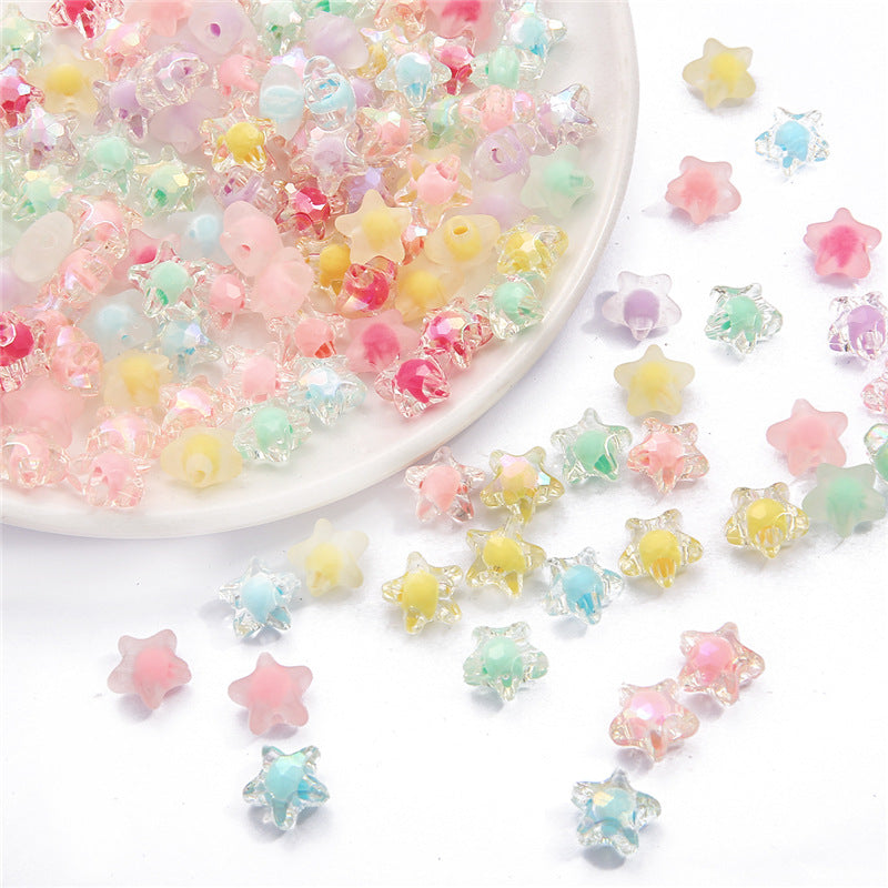 Acrylic Pentagram Beads and Jewelry Making