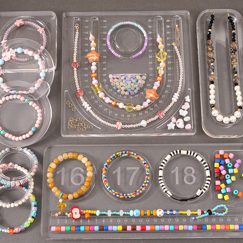 Acrylic High-Transparency Tray for Jewelry Design & Display
