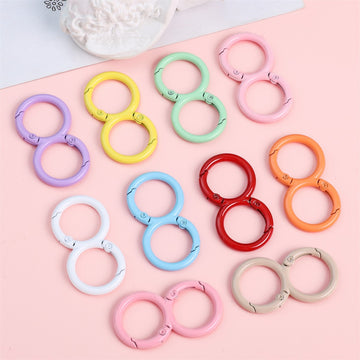 Figure-8 Keychain Rings (Multi-Size Options)