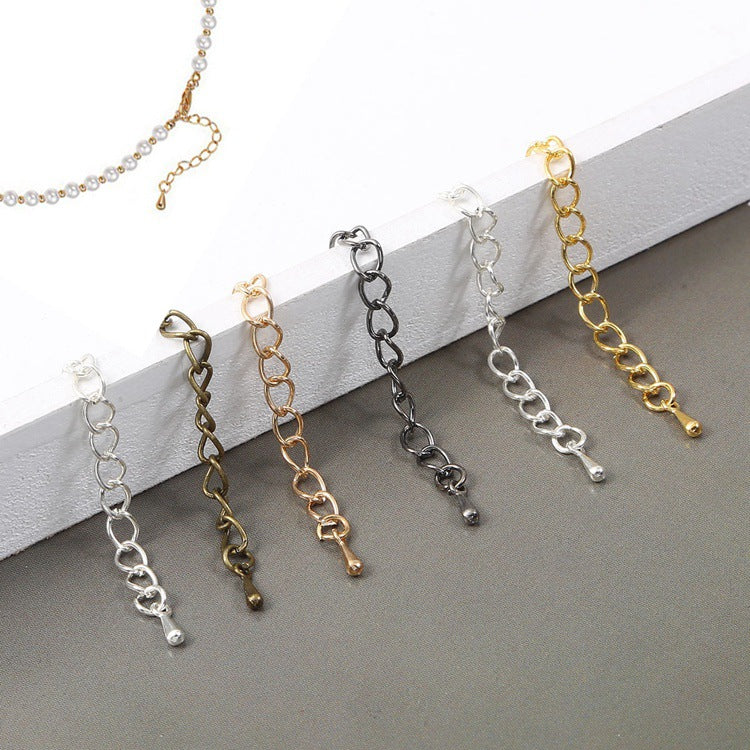 DIY Jewelry Accessories Necklace Bracelet Water Drop Extension Chain