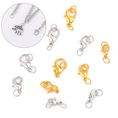 Lobster Clasp & Jump Ring Set Jewelry Making Supplies