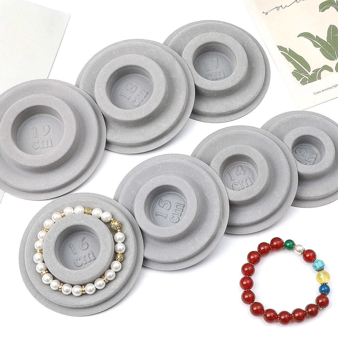 Beaded Jewelry Bracelet Design Disc Platel (PE Material)