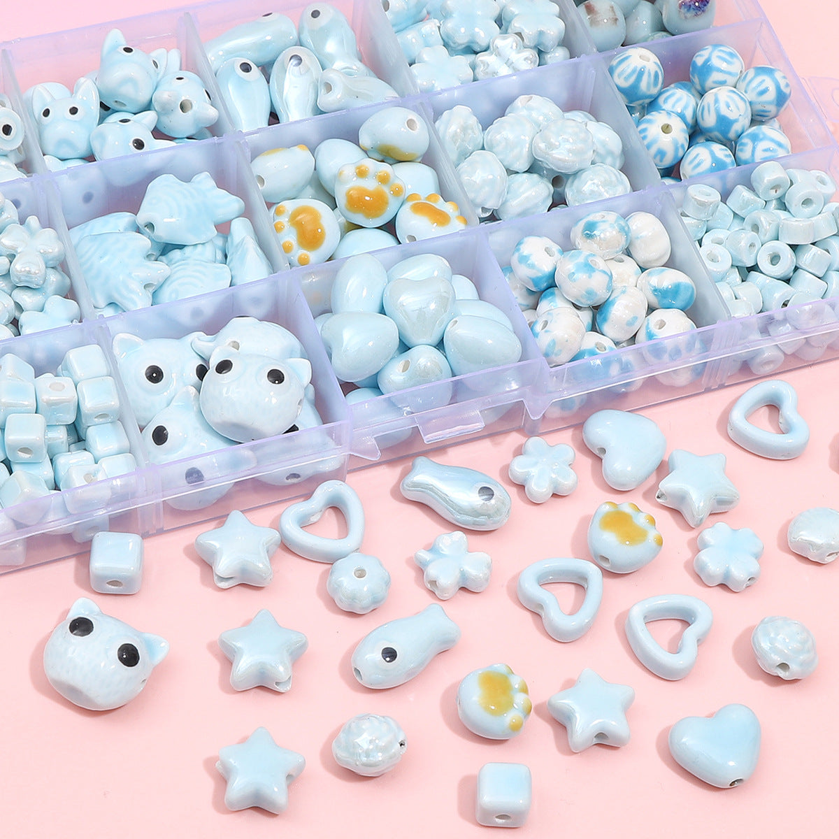 Small Cube Beads Jewelry Making Supplies