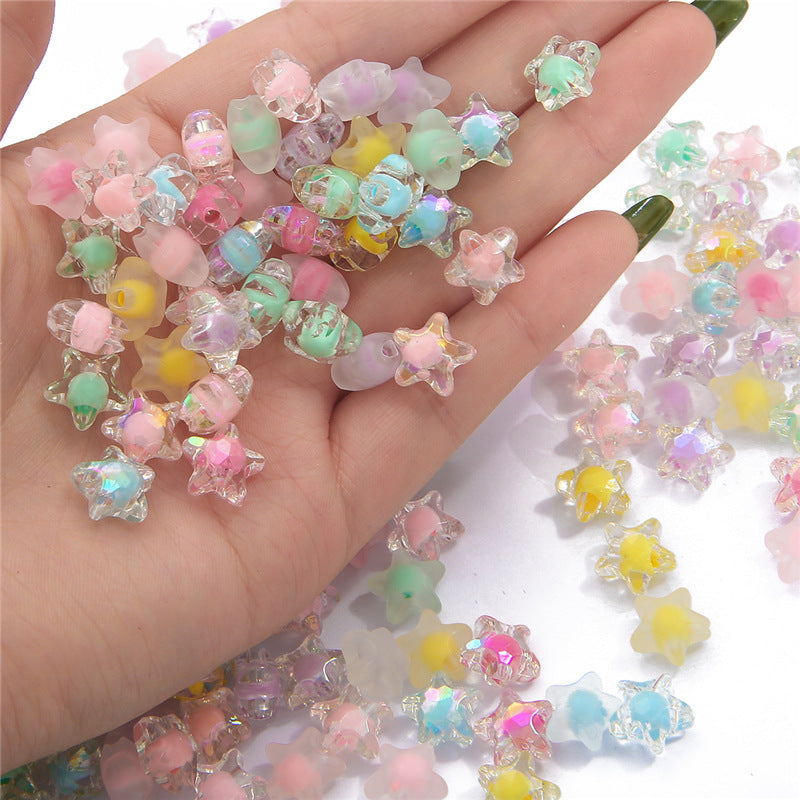Acrylic Pentagram Beads and Jewelry Making