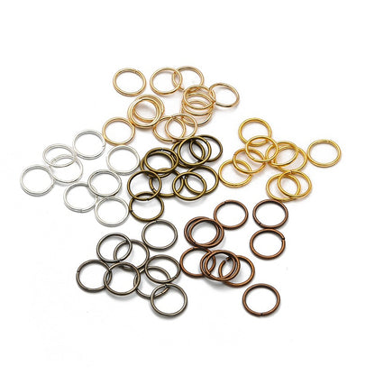 3-20mm Single Ring Open Iron Jump Rings Jewelry Making Kit