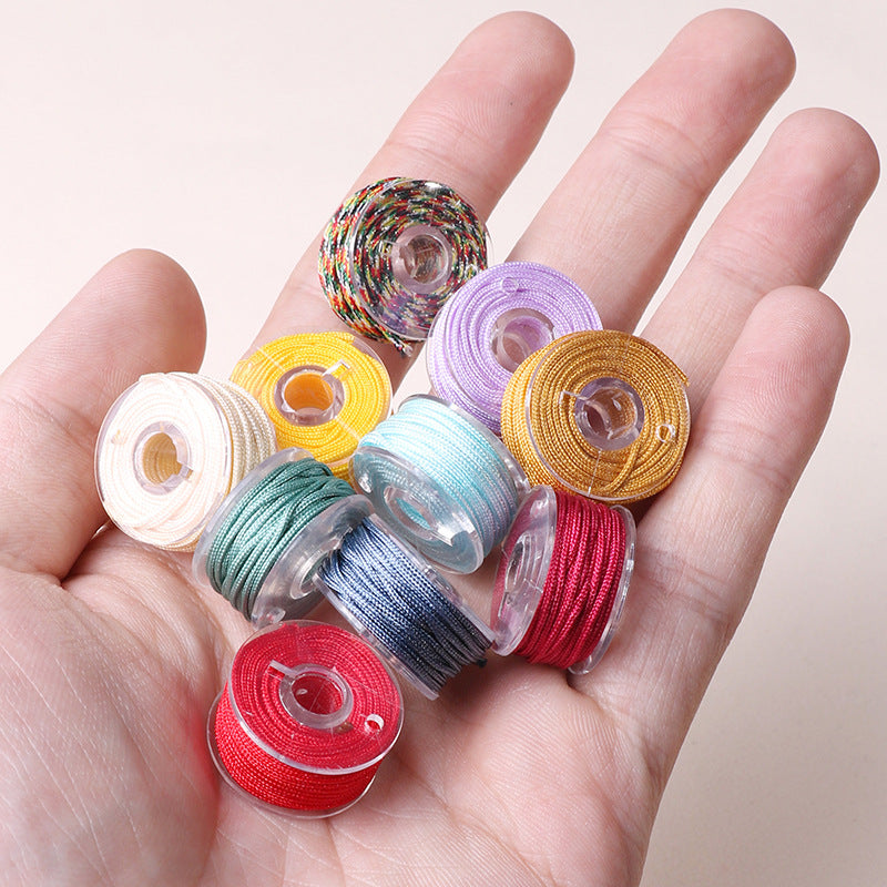 Mini Nylon Wire Set DIY Handmade Braided Wire-0.8mm 25 Colors/36 Colors