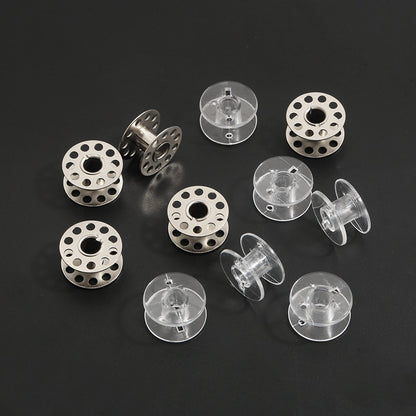 Transparent Sewing Machine Bobbin Storage Box Organizer