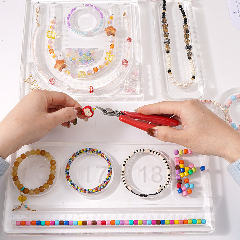 Acrylic High-Transparency Tray for Jewelry Design & Display