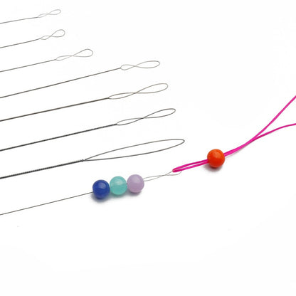Large-Eye Twisted Beading Needles Beading Tools