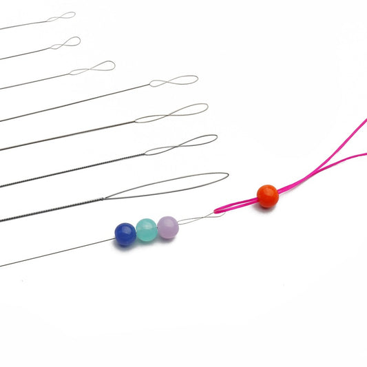 Large-Eye Twisted Beading Needles Beading Tools