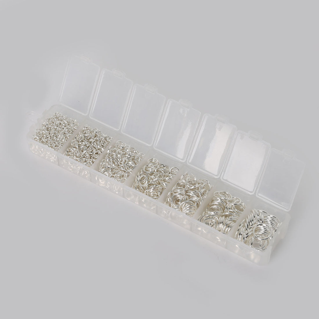 4-10mm Metal Single Ring Accessories Open Ring Closed Ring Set