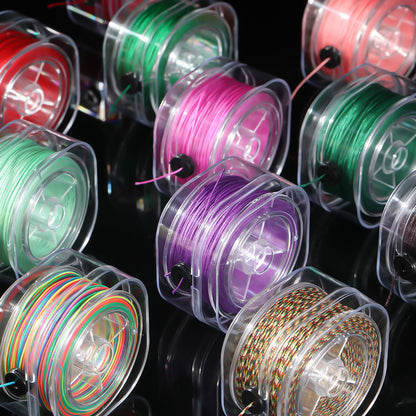 0.8mm Nylon Cord Box – Colorful Beading & Jewelry String for DIY Crafts