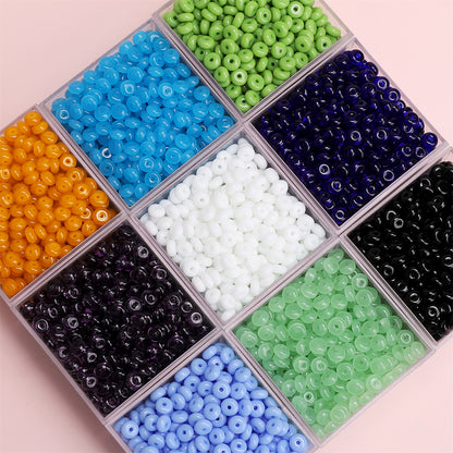 6x3mm Wheel Beads Glass Pony Beads Bracelet Making Supplie