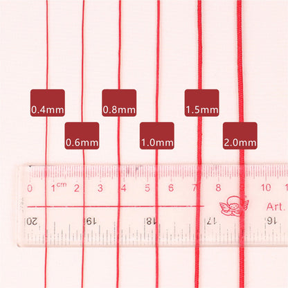 Handmade Jewelry with Premium 0.4mm Nylon Thread
