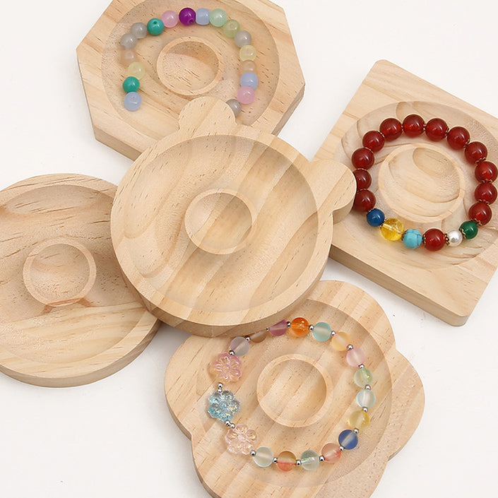 Solid Wood Jewelry Display Tray