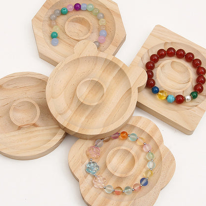 Solid Wood Jewelry Display Tray