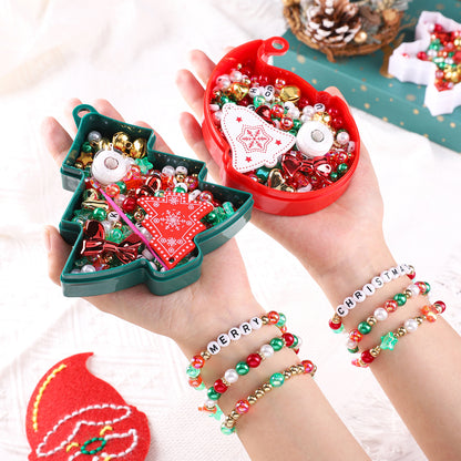 Cartoon Christmas Series Beaded Set DIY Jewelry Accessories