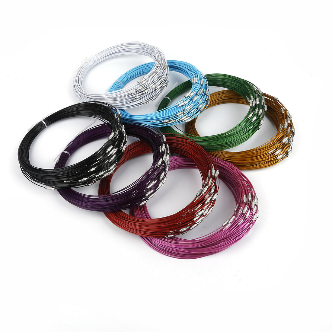 Steel Wire Collar Necklace DIY Kit Jewelry Making