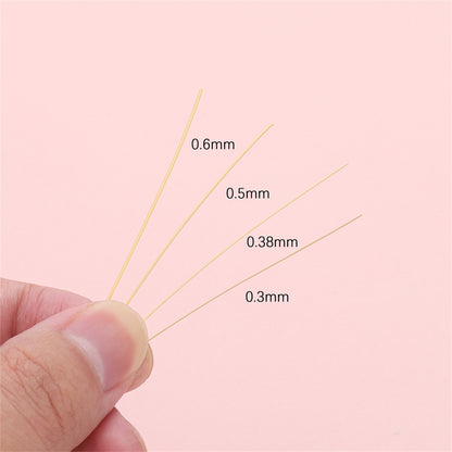 Stainless Steel Gold-Colored Flexible Wire for Jewelry Making