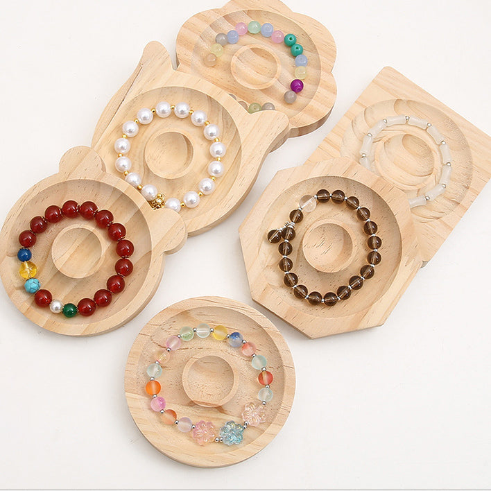Solid Wood Jewelry Display Tray