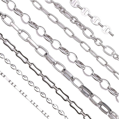 Butterfly Chain Extension Chain Stainless Steel Jewelry Chains