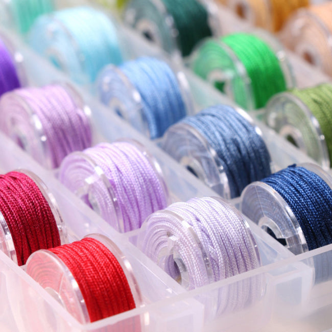 Mini Nylon Wire Set DIY Handmade Braided Wire-0.8mm 25 Colors/36 Colors