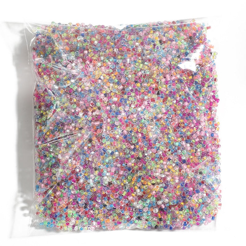 2-4mm Dyed-Core Glass Seed Beads Beading Kits
