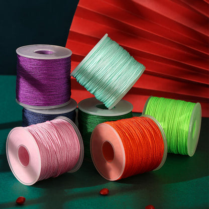 0.7mm Nylon Jewelry Craft Cord for DIY Bracelet Making, Beading, Knotting and Handmade Accessories
