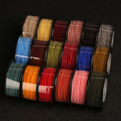1.2mm Braided Wrapping String for DIY Jewelry & Bracelet Crafting, Chinese Knot Work, Pineapple Knot Shaping & Decorative Weaving Rope