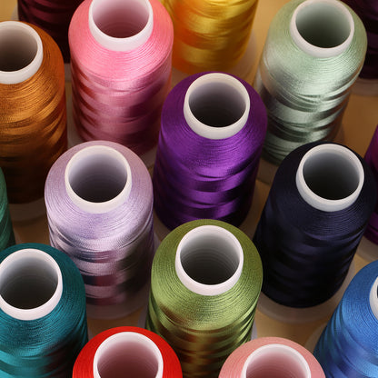 Artificial Silk Rayon Thread 0.2mm, Fine Embroidery String for Tassels, Hand Weaving, Jewelry & DIY Crafts
