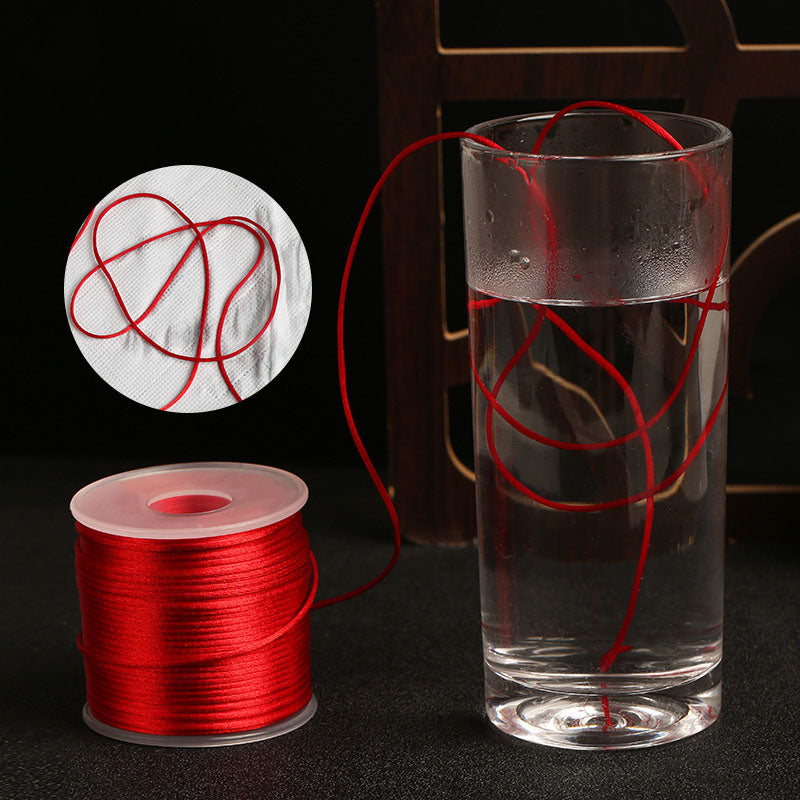 Decorative 1.5mm Korean-Inspired Nylon Thread for Bracelet & Pendant Crafting