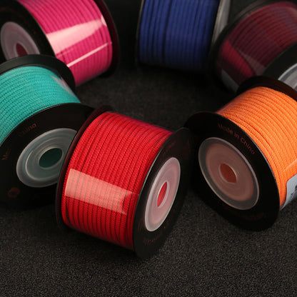 Fade-Resistant 2.0mm Milan Cord for Jewelry Crafting, Handwoven Bracelet & Necklace String, Chinese Knot DIY Weaving Material