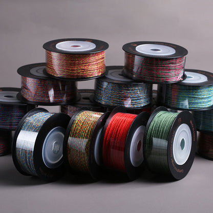 1.2mm Artistic Cotton Mix Cord for Chinese Knot Craft, Bracelet & Ornament Design – Dunhuang Series